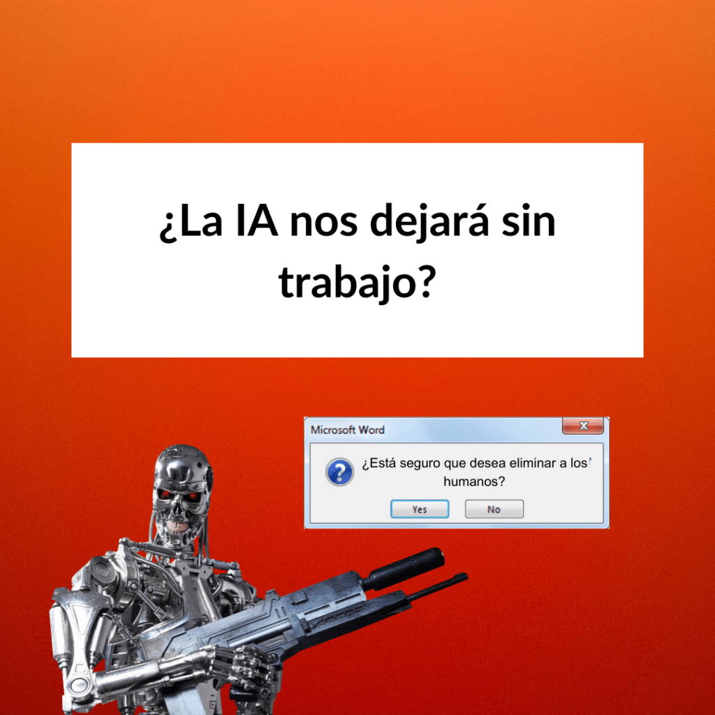 ¿La ia nos dejará sin trabajo?